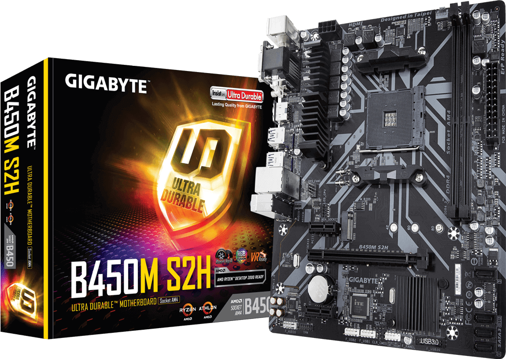 GIGABYTE B450M S2H