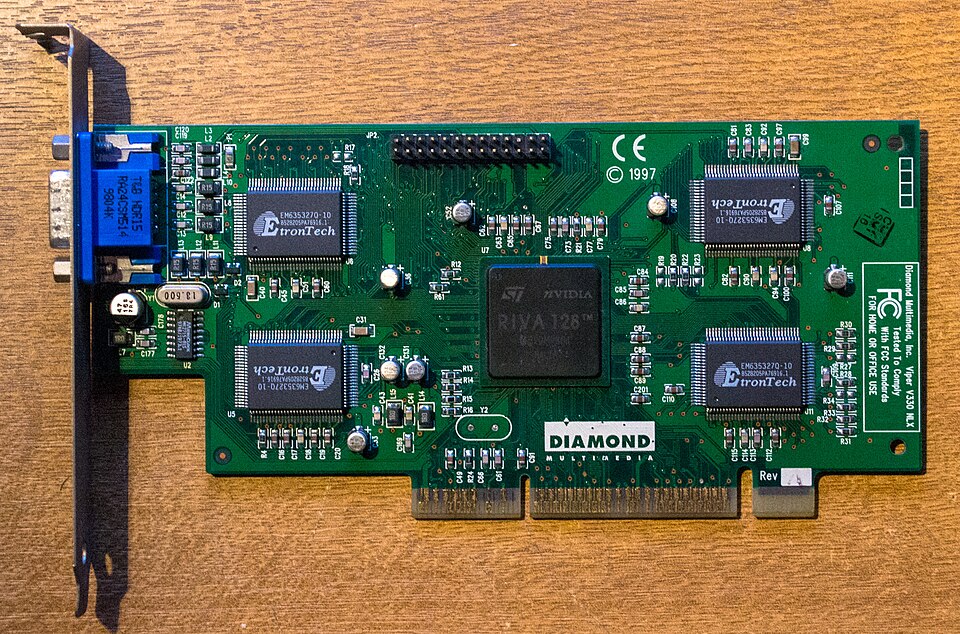 Diamond Viper V330 AGP (NVIDIA RIVA 128)