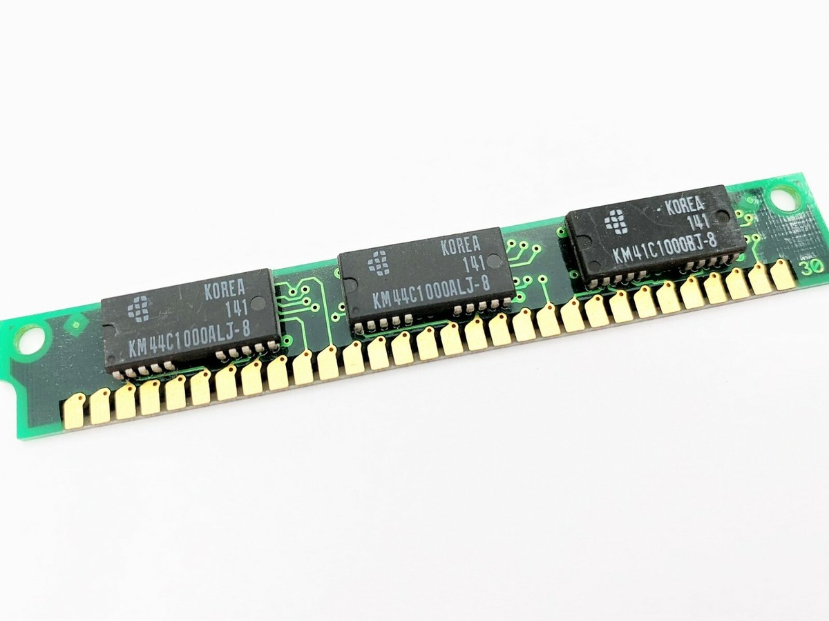 30-pin 1 MB 80 ns SIMM WCM-30S-1M-003-80
