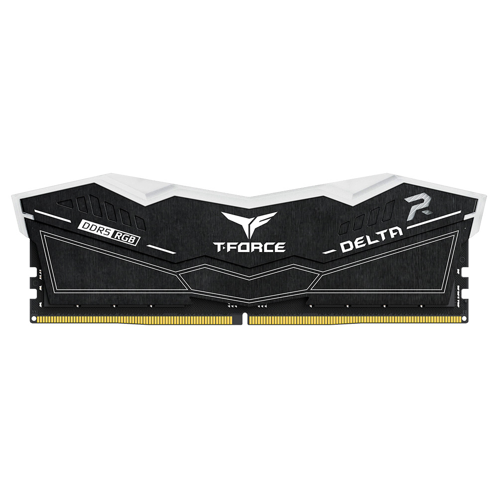 TEAMGROUP T-FORCE DELTA RGB DDR5 black single module (family gallery image)
