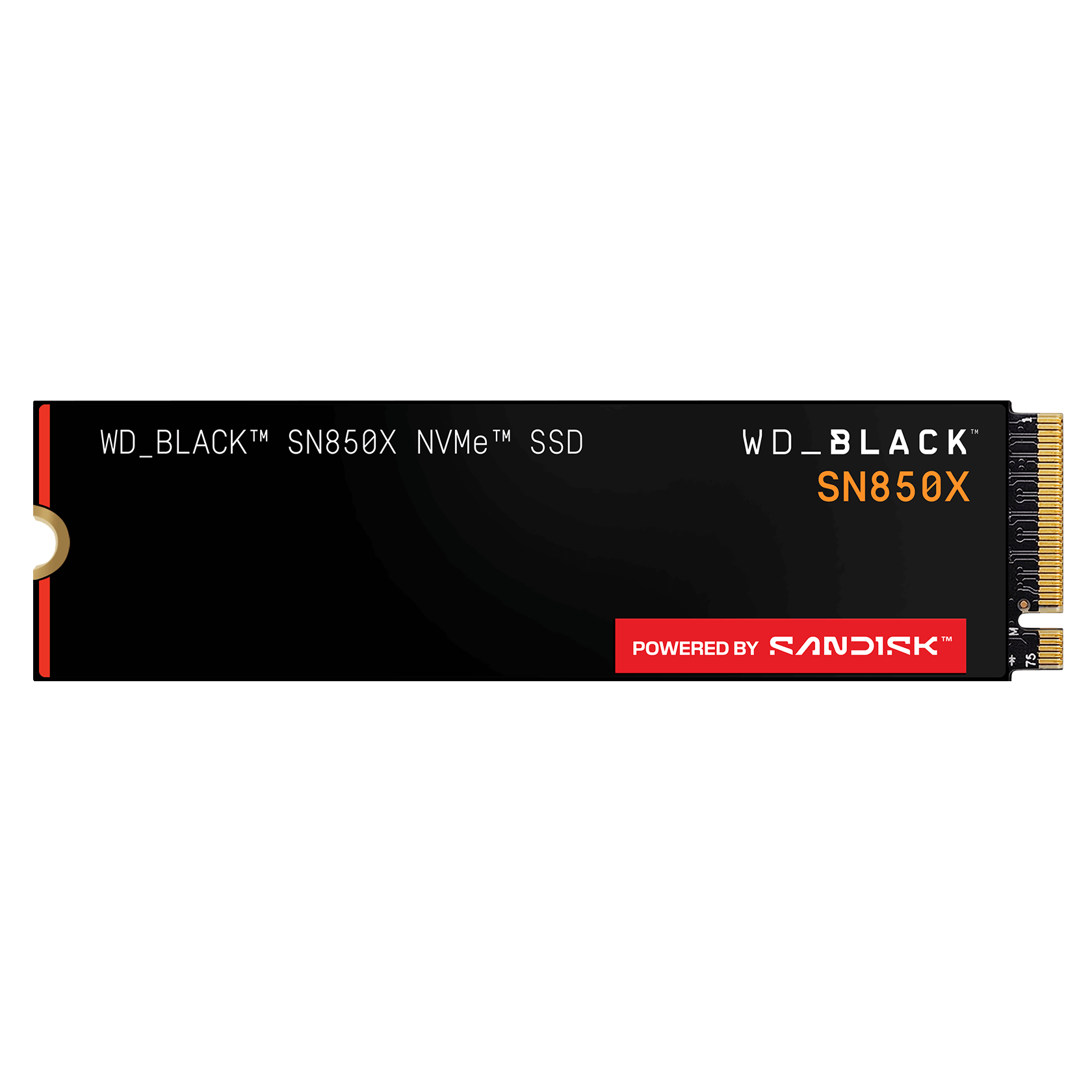 WD_BLACK SN850X NVMe SSD (capacity unspecified)
