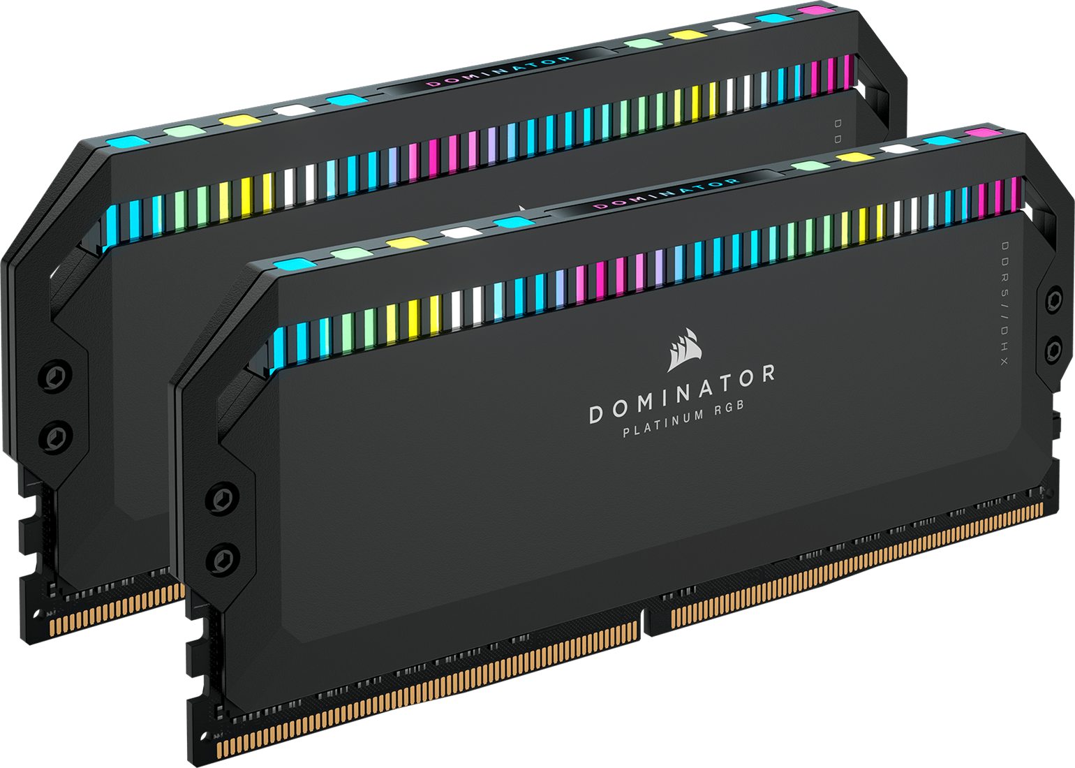 CORSAIR DOMINATOR PLATINUM RGB DDR5 black two-module kit