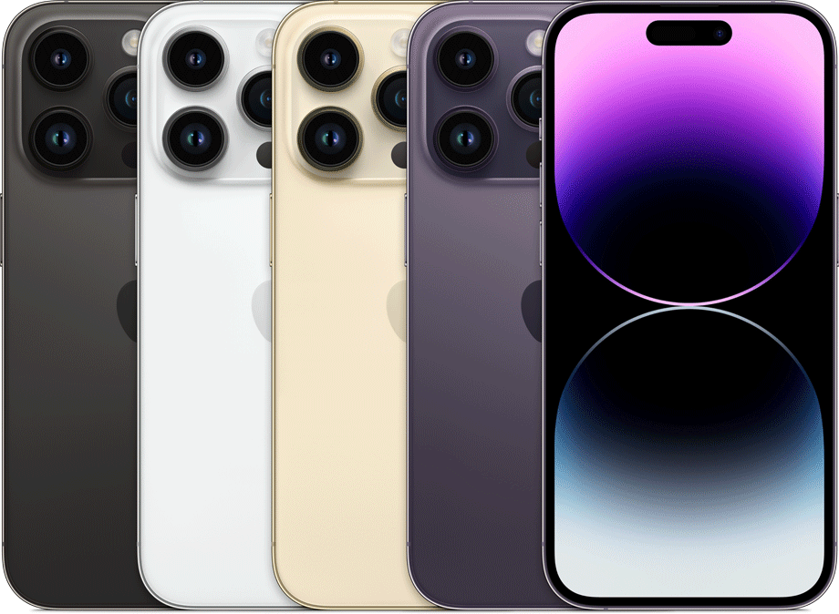 Apple iPhone 14 Pro and iPhone 14 Pro Max color lineup