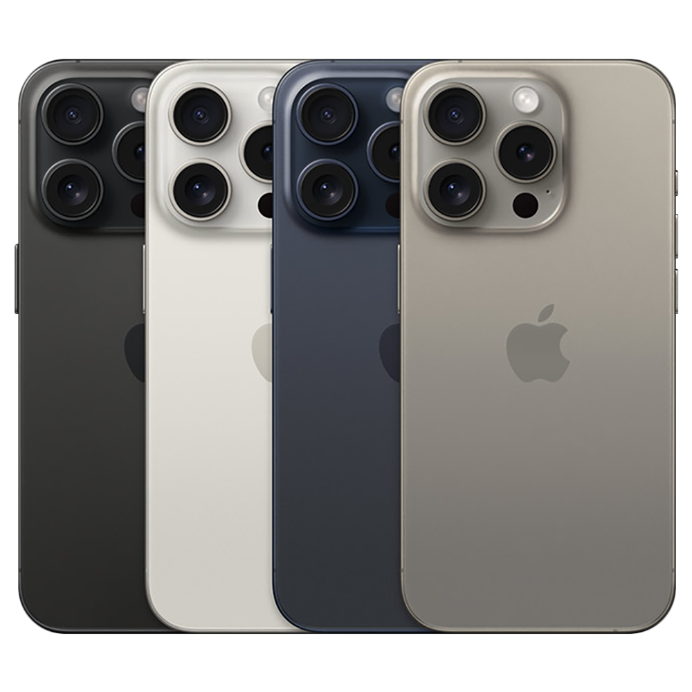Apple iPhone 15 Pro color lineup