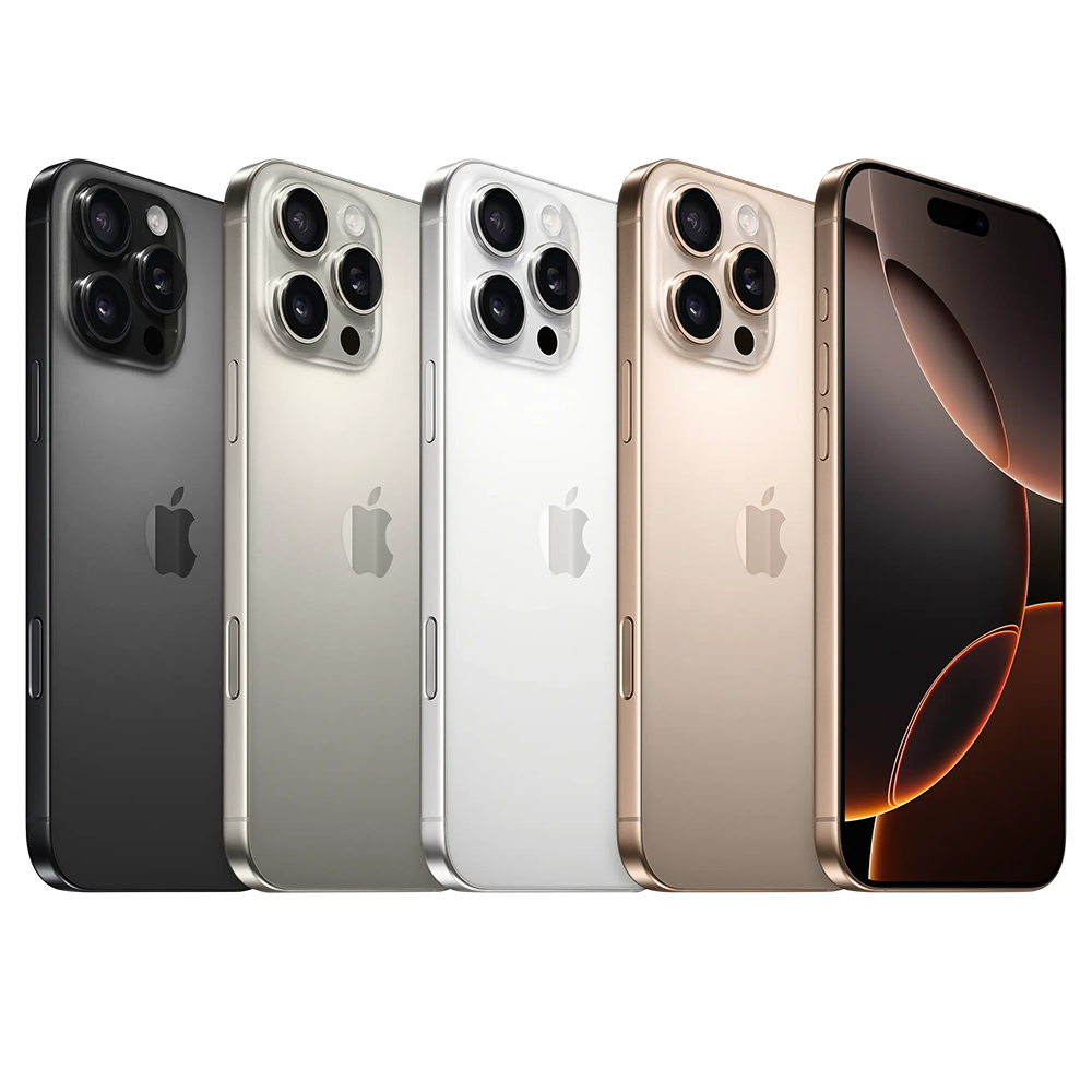 Apple iPhone 16 Pro color lineup