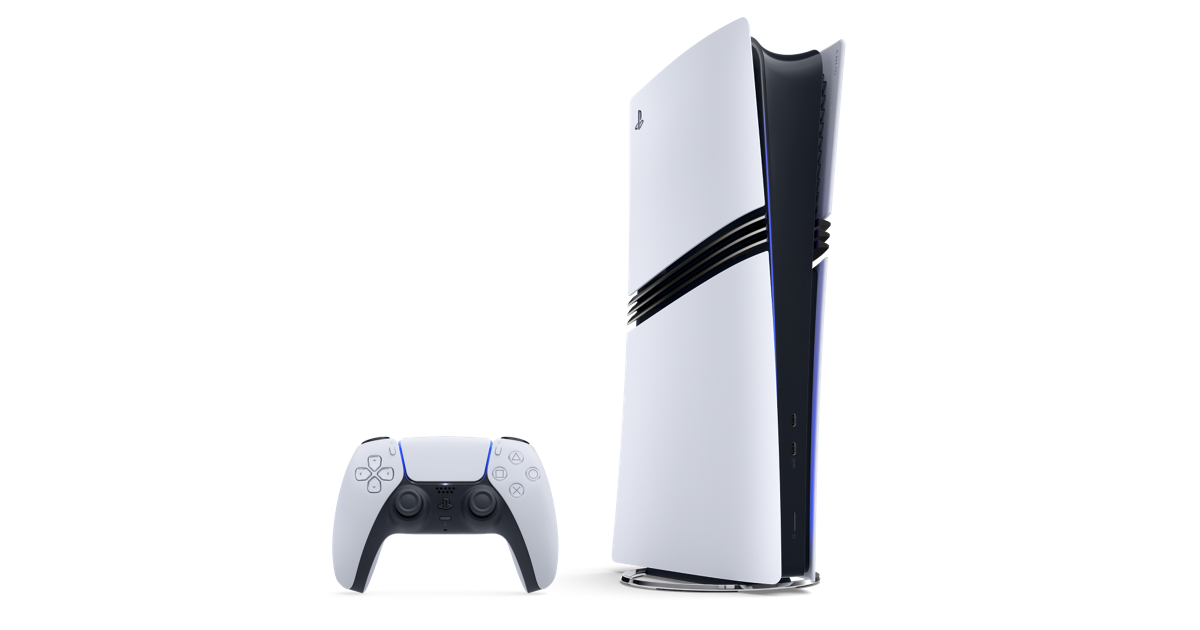 PlayStation 5 Pro with DualSense wireless controller
