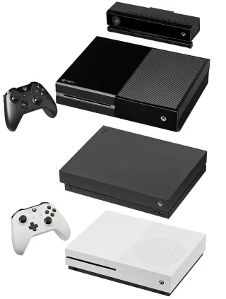 Xbox One, One X and One S