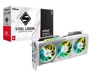 ASRock Radeon RX 9070 XT Steel Legend 16GB