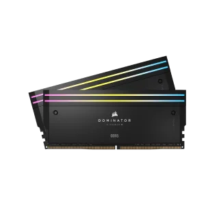 CORSAIR DOMINATOR TITANIUM RGB DDR5 black two-module kit