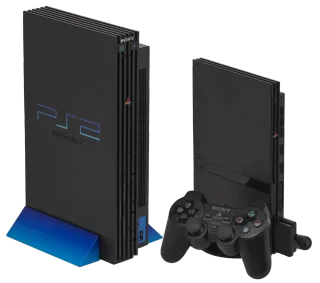 PlayStation 2 original and Slim