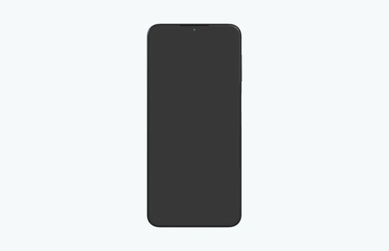 Galaxy A23 5G — 3D model render