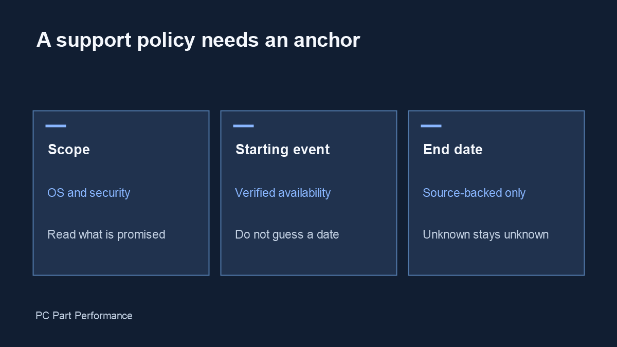 Phone update support: a promise is not always an exact end date
